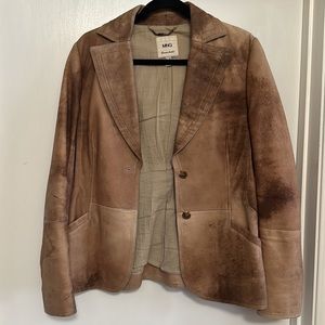 Mango leather jacket